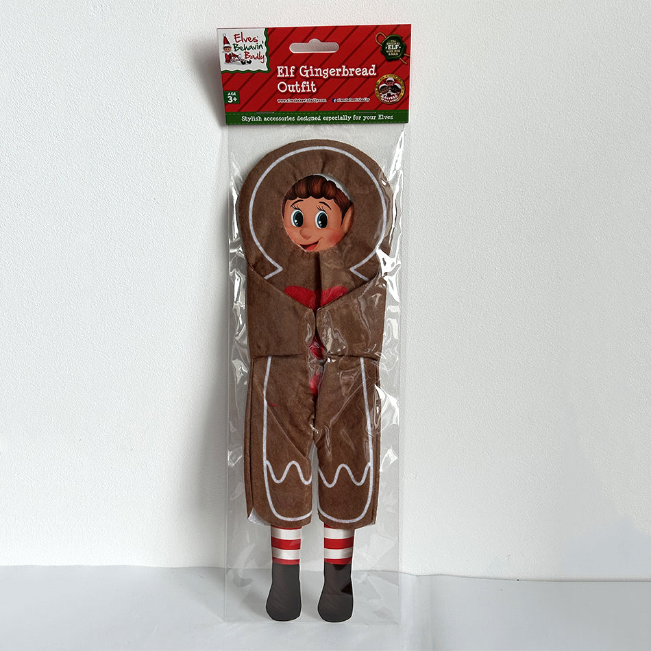 Gingerbread Costume - Tricky Elf