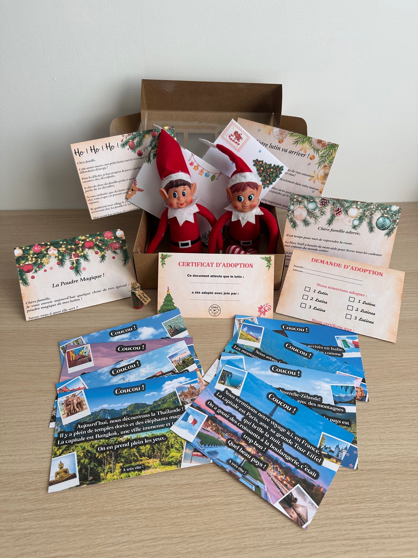 Box "Lettres des Lutins Farceurs" – 17 éléments magiques