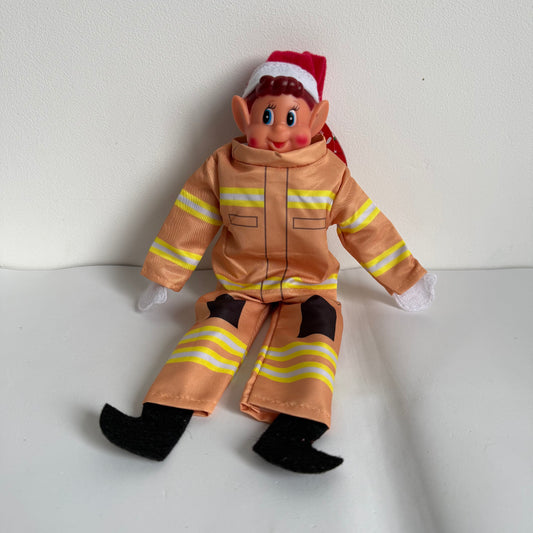 Firefighter costume - mischievous elf