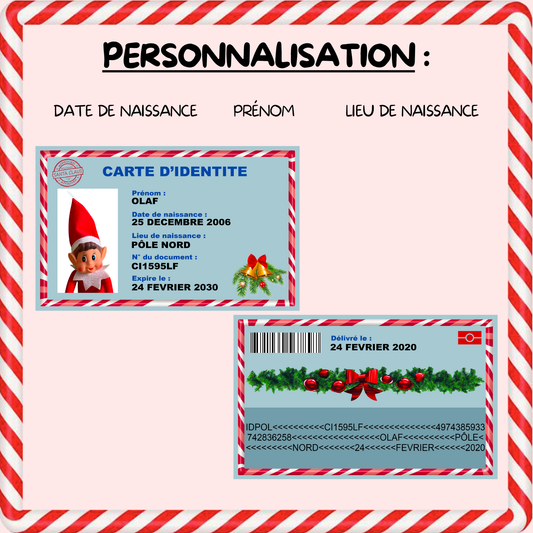 Carte dâidentitĂ© du lutin farceur