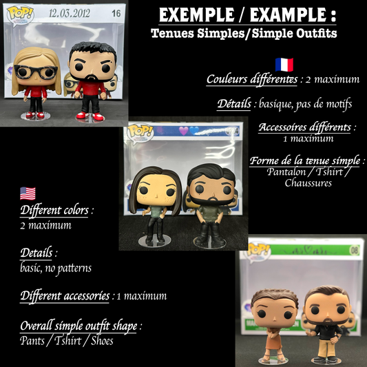 3 Pack Family: Personalized Figurines