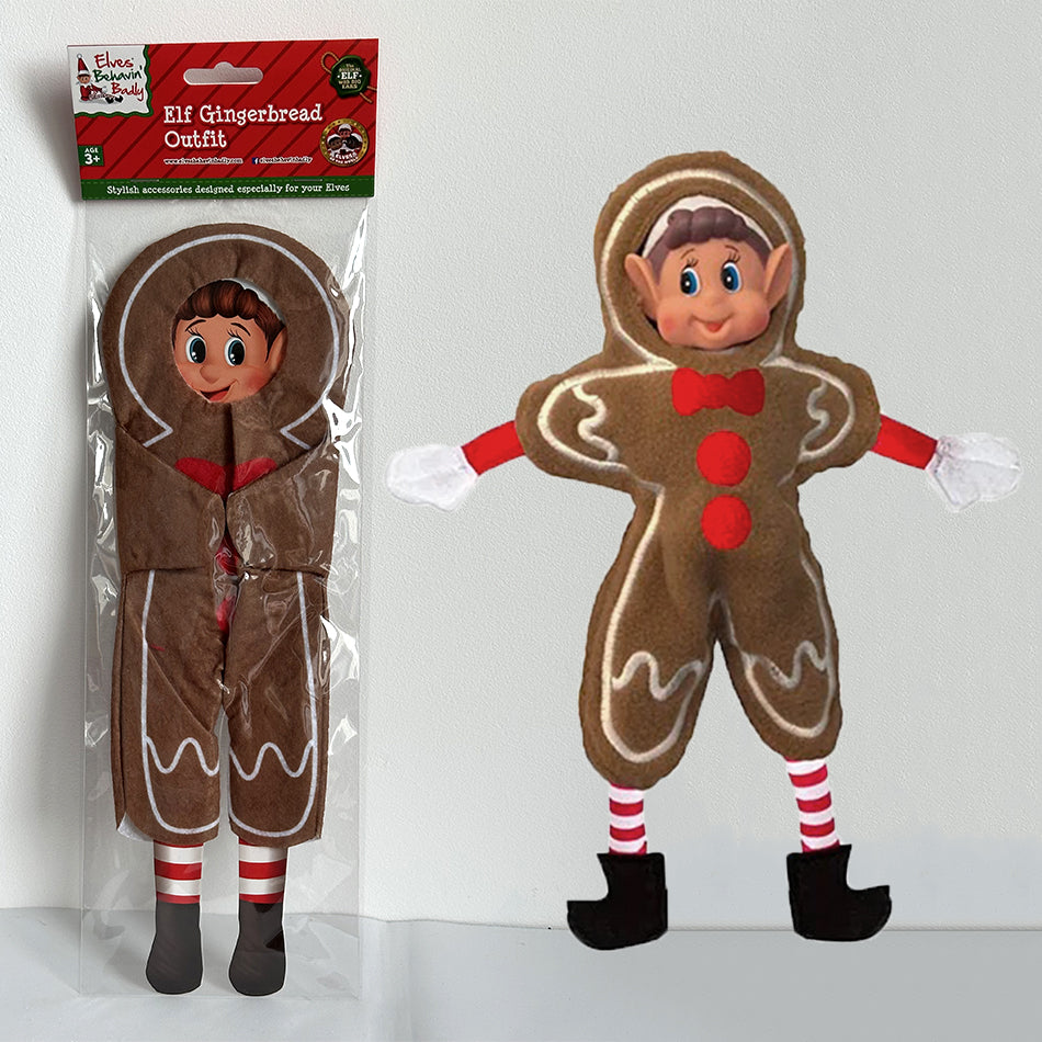 Gingerbread Costume - Tricky Elf