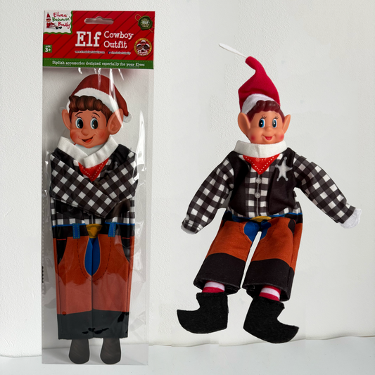 Cowboy Costume - Prankster Elf