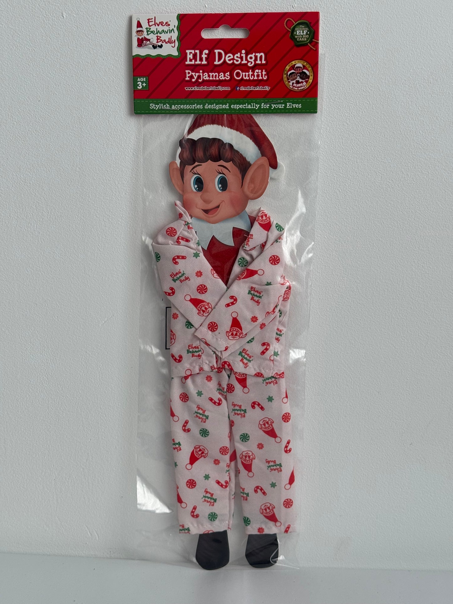 Christmas pajama costume - mischievous elf