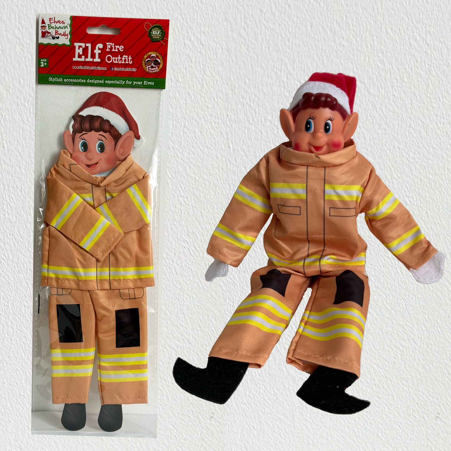 Firefighter costume - mischievous elf
