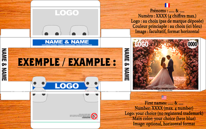 2 Pack Wedding: Personalized Figurines