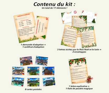 Box "Lettres des Lutins Farceurs" – 17 éléments magiques