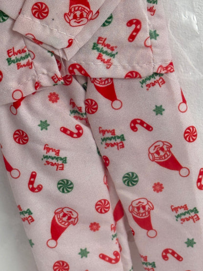 Christmas pajama costume - mischievous elf