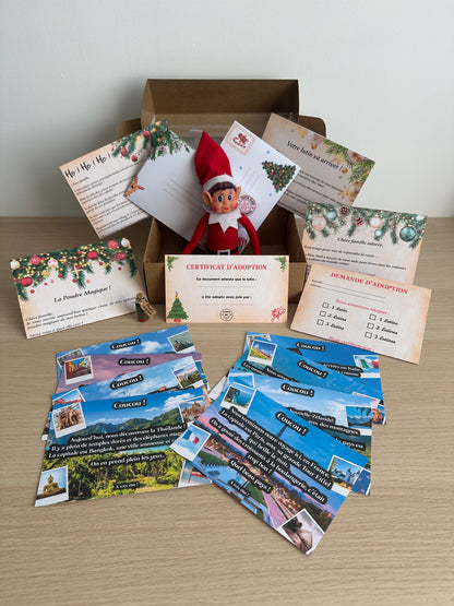 Box "Lettres des Lutins Farceurs" – 17 éléments magiques