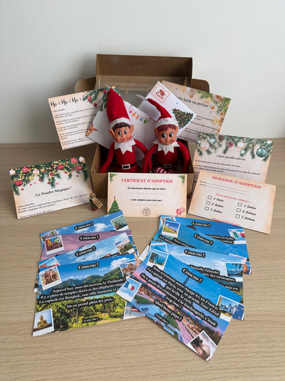 Box "Lettres des Lutins Farceurs" – 17 éléments magiques