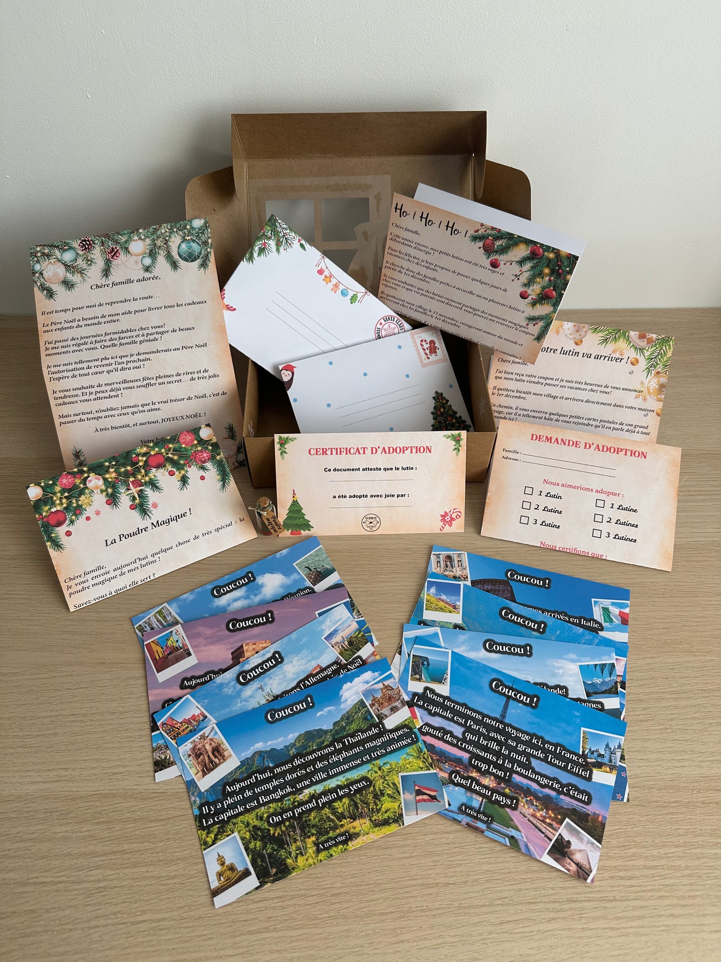 Box "Lettres des Lutins Farceurs" – 17 éléments magiques