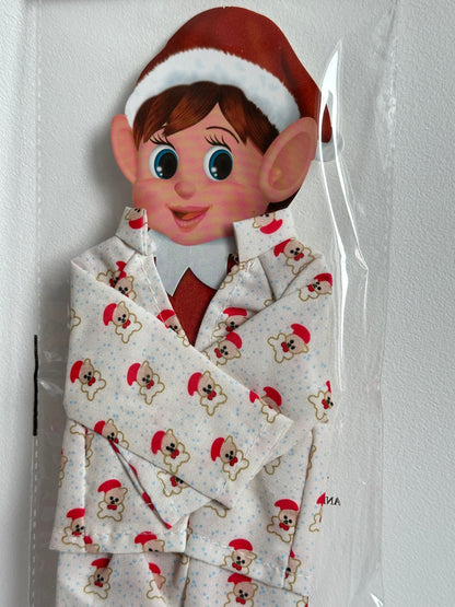 Bear pajama costume - mischievous elf