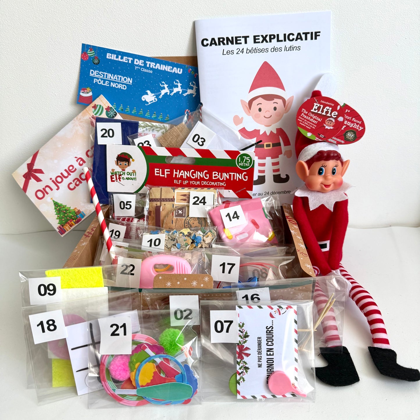 Box “Bêtises des Lutins Farceurs” – 24 farces prêtes à l’emploi