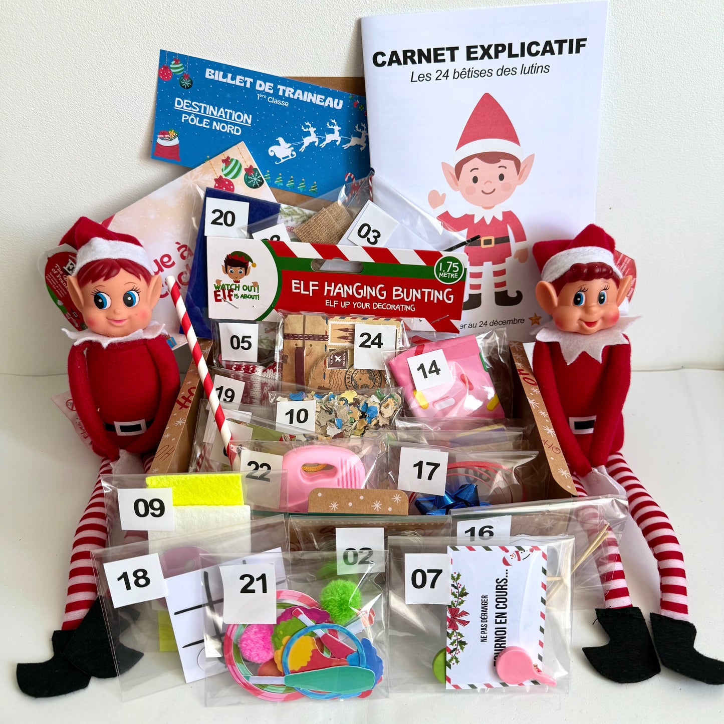 Box “Bêtises des Lutins Farceurs” – 24 farces prêtes à l’emploi