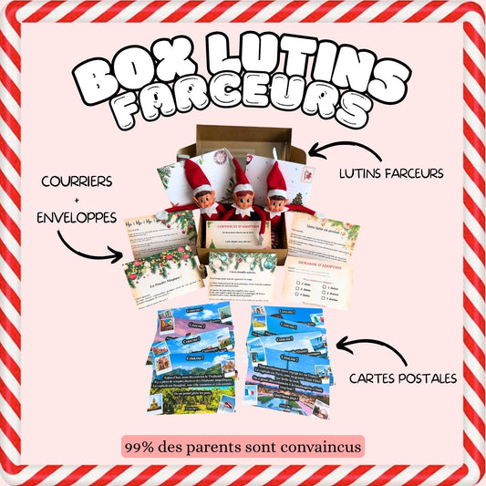 Box "Lettres des Lutins Farceurs" – 17 éléments magiques