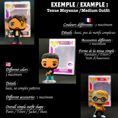 Individual Pack: Personalized Figurine